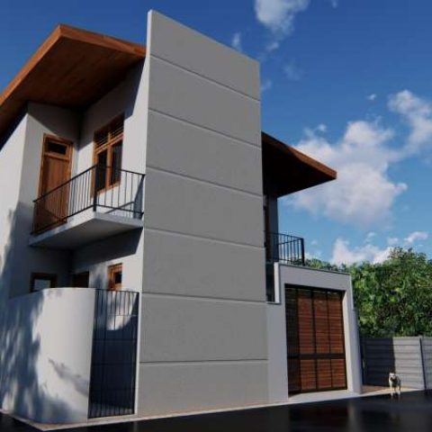 Proposed New Residence for Ms.Piyumi Kaushalya at Delkanda